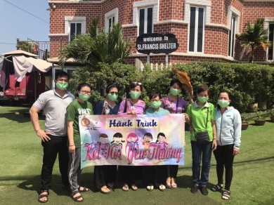 Chuyến thăm Mái ấm Phan Sinh ở Trảng Bom, Đồng Nai tháng 3 năm 2020